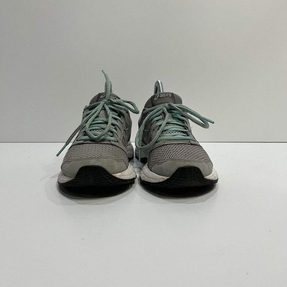 Asics Womens Gel Contend 5 1012A234 Gray Lace Up Low Top Running Shoes Size 6 - Picture 5 of 8